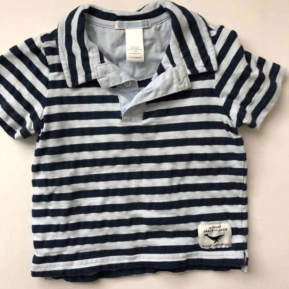 Janie and Jack golf shirt